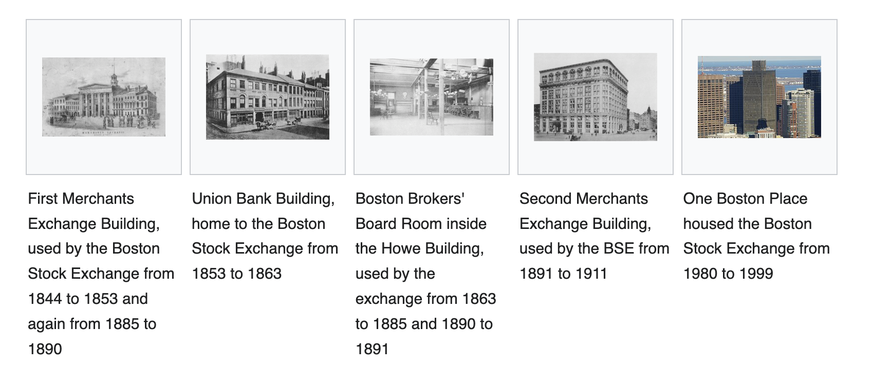 Boston Stock Exchange