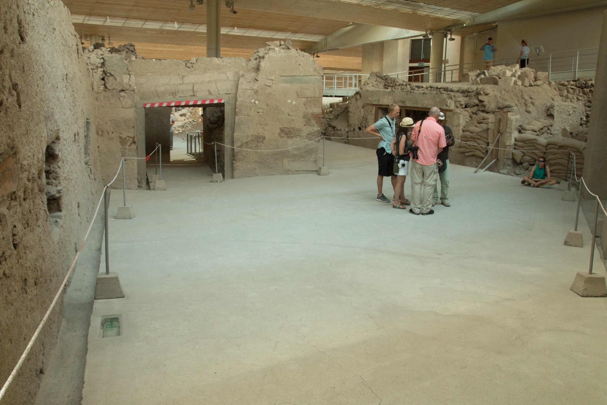Akrotiri: Triangle Square and the West House