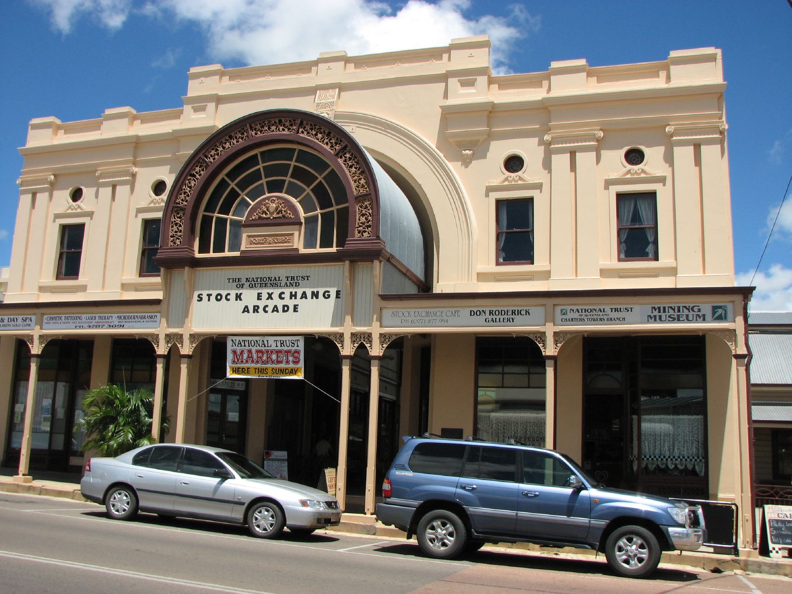 Charters Towers Stock Exchange Arcade (Royal Arcade)