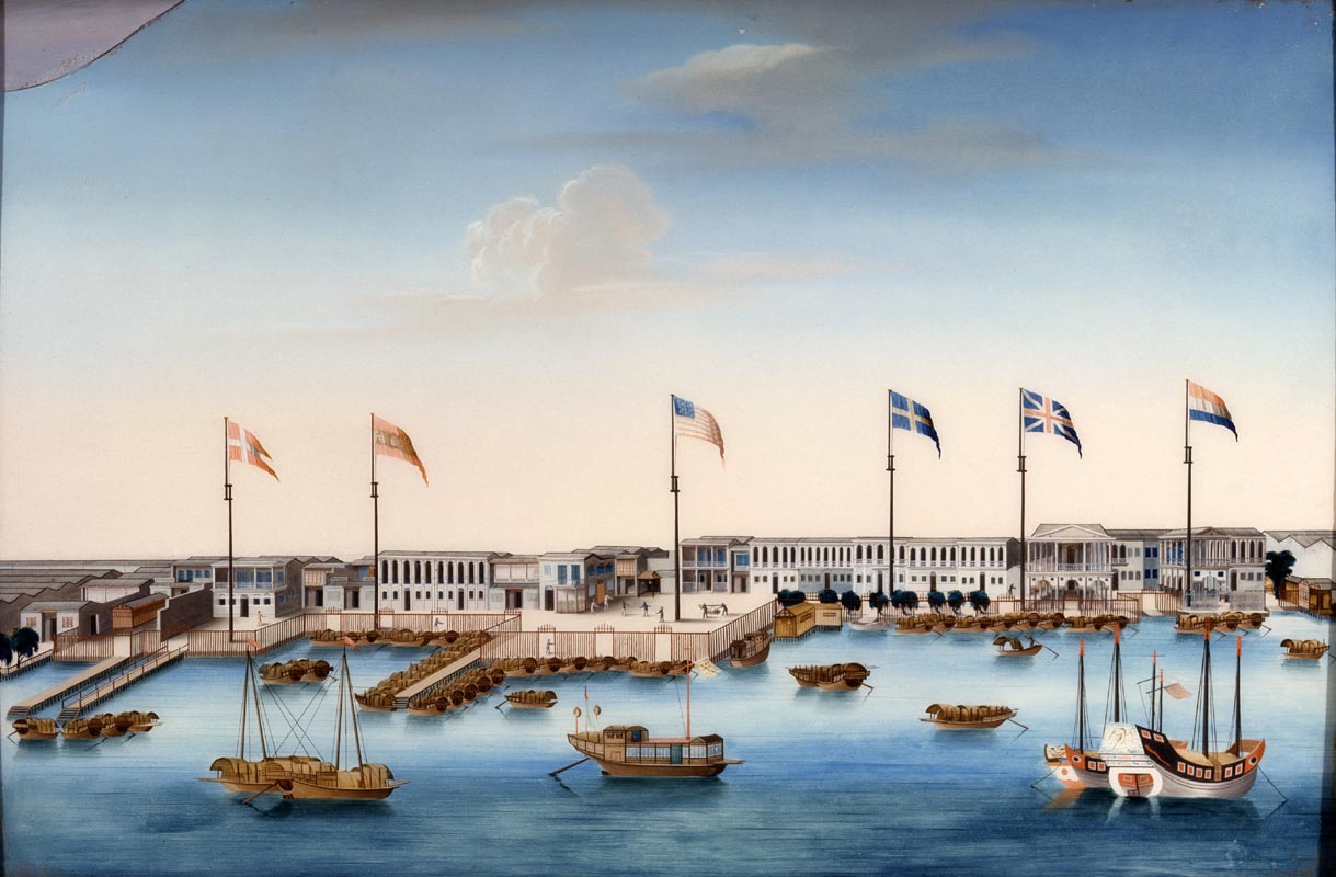 Thirteen Factories of Canton (廣州十三行)
