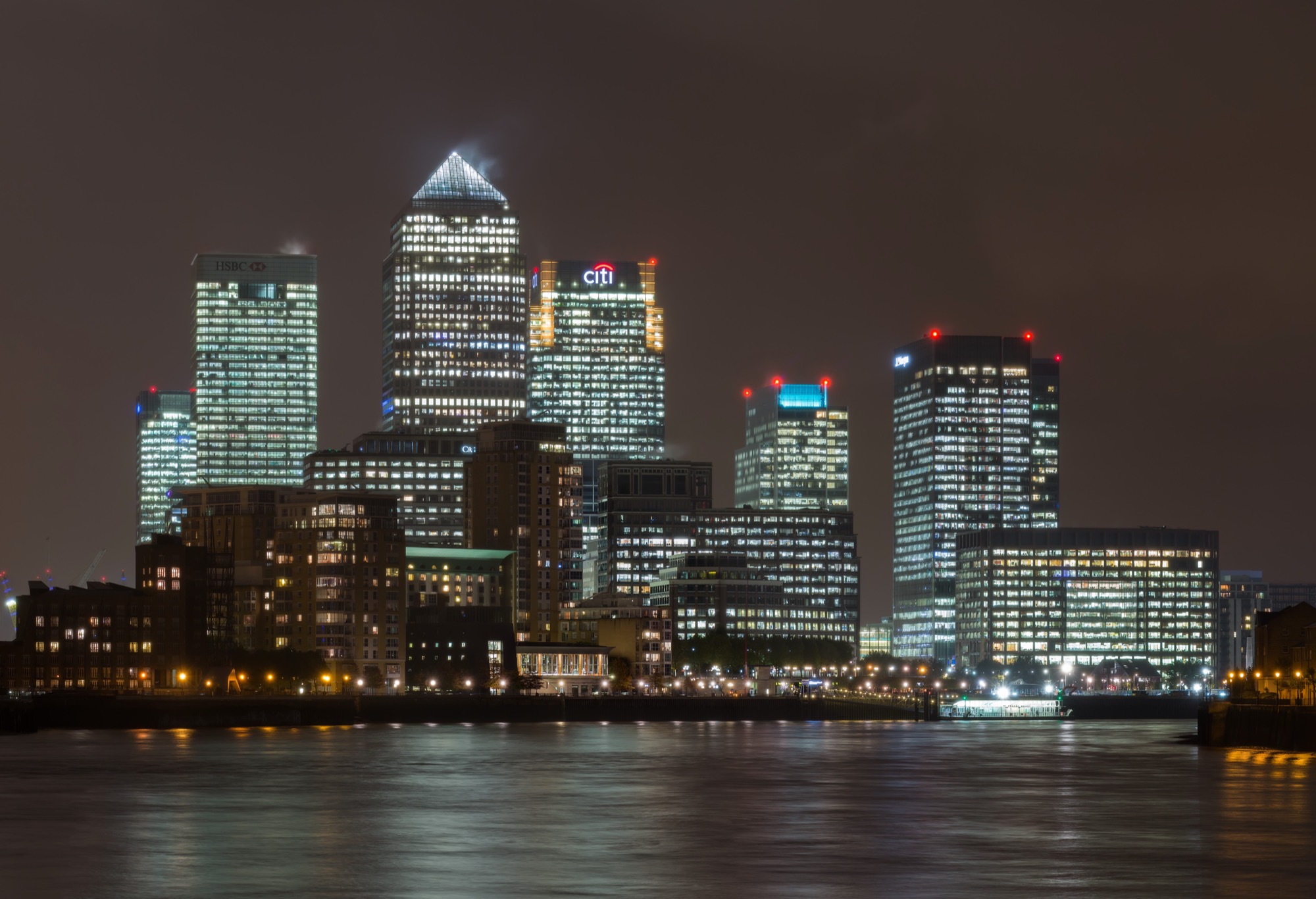 Canary Wharf Financial District