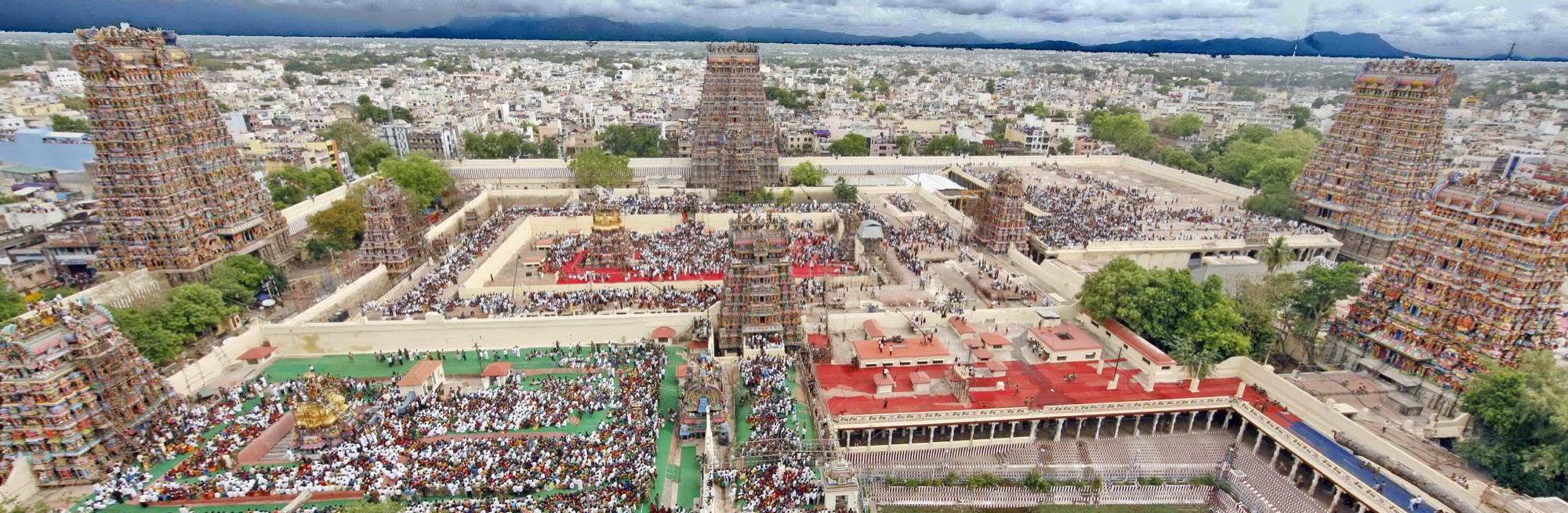 Meenakshi Temple Market Complex