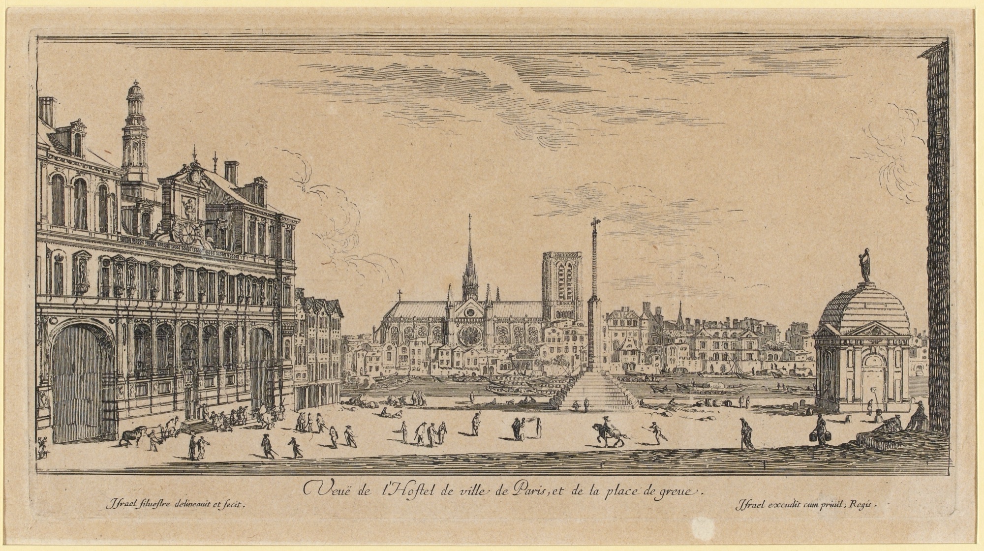 Hôtel de Ville and Place de Grève (Rentes sur l'Hôtel de Ville)
